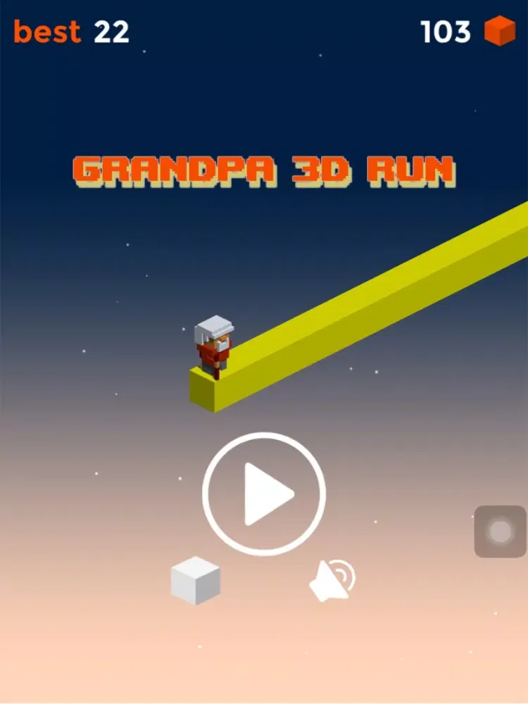 Capturas de pantalla de Grandpa Endless Walker 3D Run iPad 