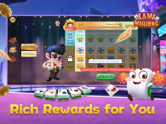 Lami Mahjong iPad  Screenshots