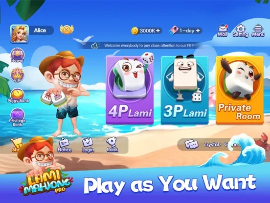 Lami Mahjong Pro iPad Screenshots