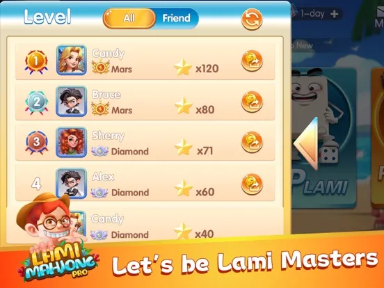 Lami Mahjong Pro iPad Screenshots