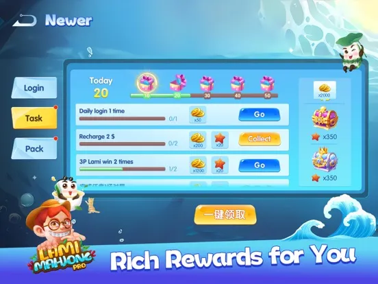 Lami Mahjong Pro iPad Screenshots