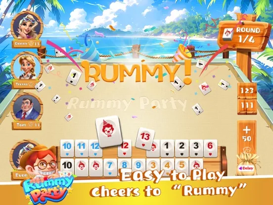 Capturas de pantalla de Rummy Party-Casual Board Game iPad 