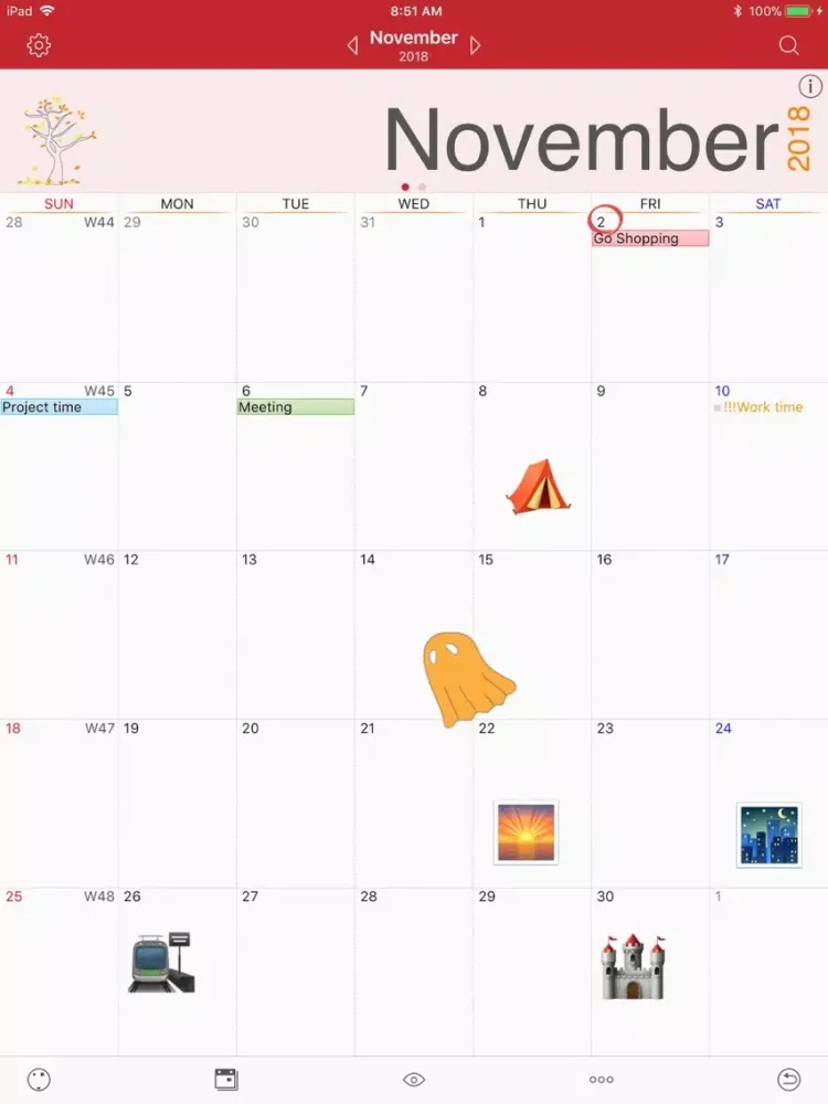 Screenshot di Calendars - Task & Reminders iPad 