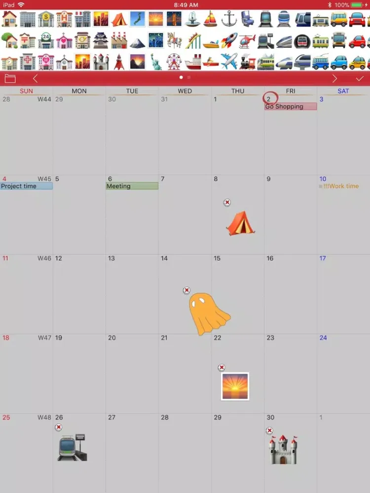 Screenshot di Calendars - Task & Reminders iPad 