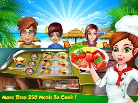 Kitchen Chef - Sandwich Maker Fever Mania & Burger Cooking Restaurant iPad 应用截图