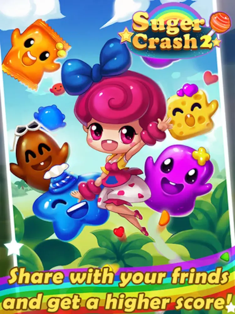 Captures d'écran de Sugar Splash Heroes - 3 match puzzle bust game iPad 