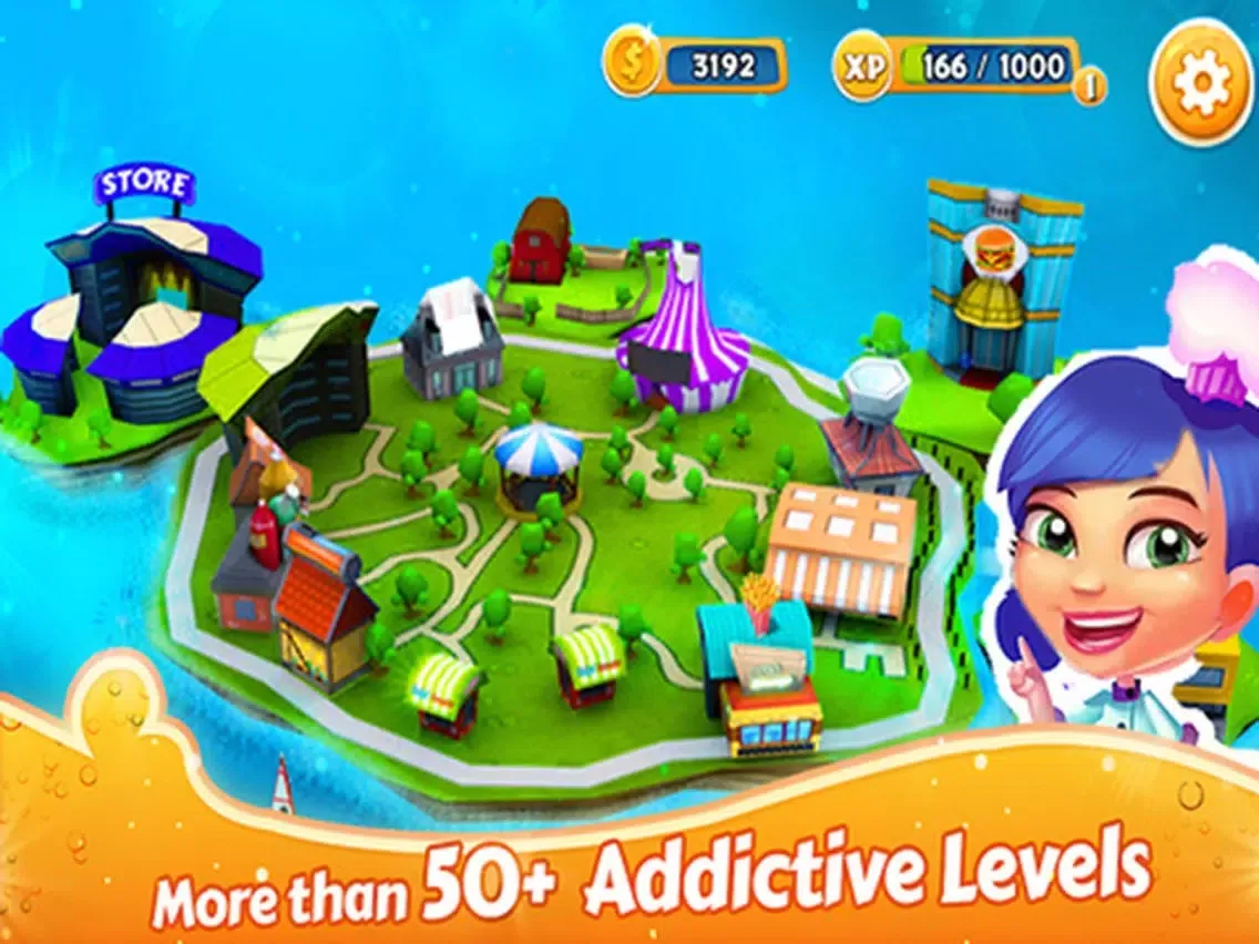 Capturas de tela do Cooking Chef - Burger Store & Restaurant Mania iPad 
