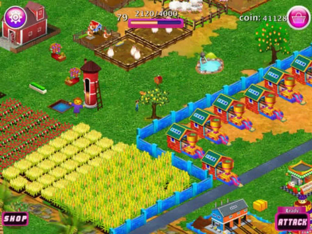 Happy Farmer - Harvest Village Town Farm Kingdom iPad  Screenshots