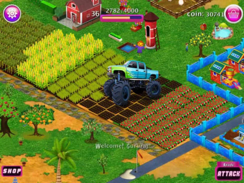 Happy Farmer - Harvest Village Town Farm Kingdom iPad  Screenshots