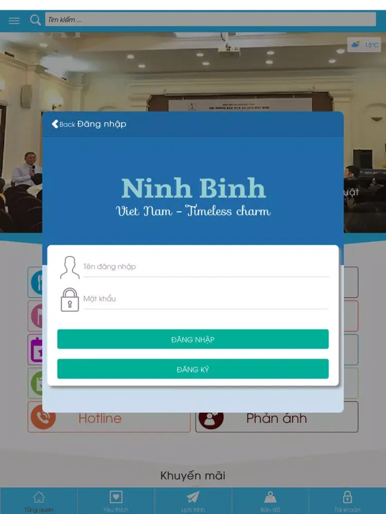 Zrzuty ekranu Ninh Binh Tourism iPad 