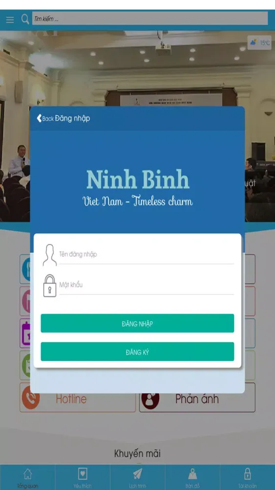 Zrzuty ekranu Ninh Binh Tourism