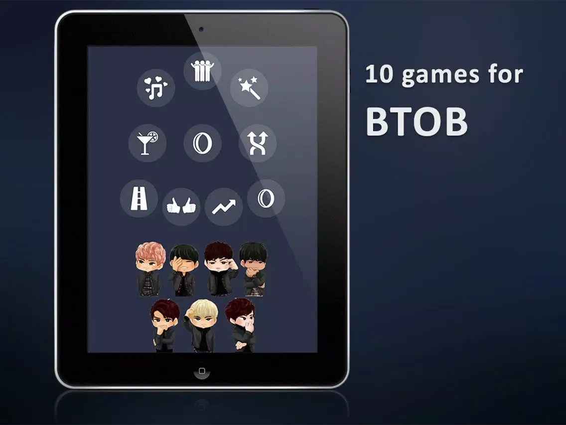Ảnh chụp màn hình của 10 games for BTOB iPad 
