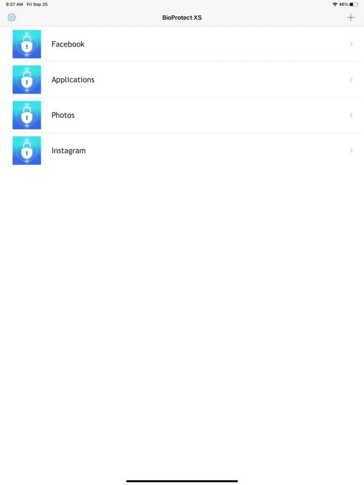 صور BioProtect XS - AppLocker iPad 