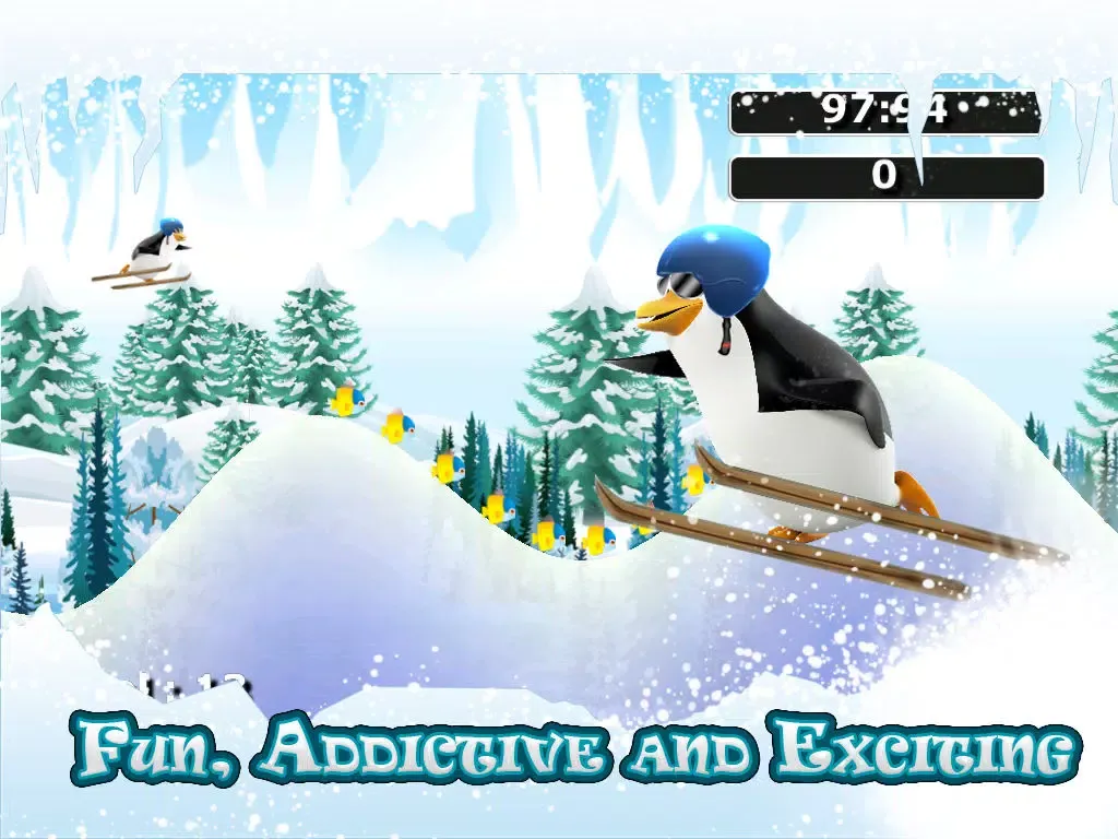 Skiing Penguin Free - The Alpine Ski Adventure iPad  سکرین شاٹس