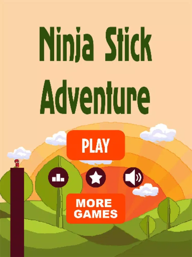 Robot Ninja Stick - Bridge, Hero, Jelly Adventure iPad  Screenshots