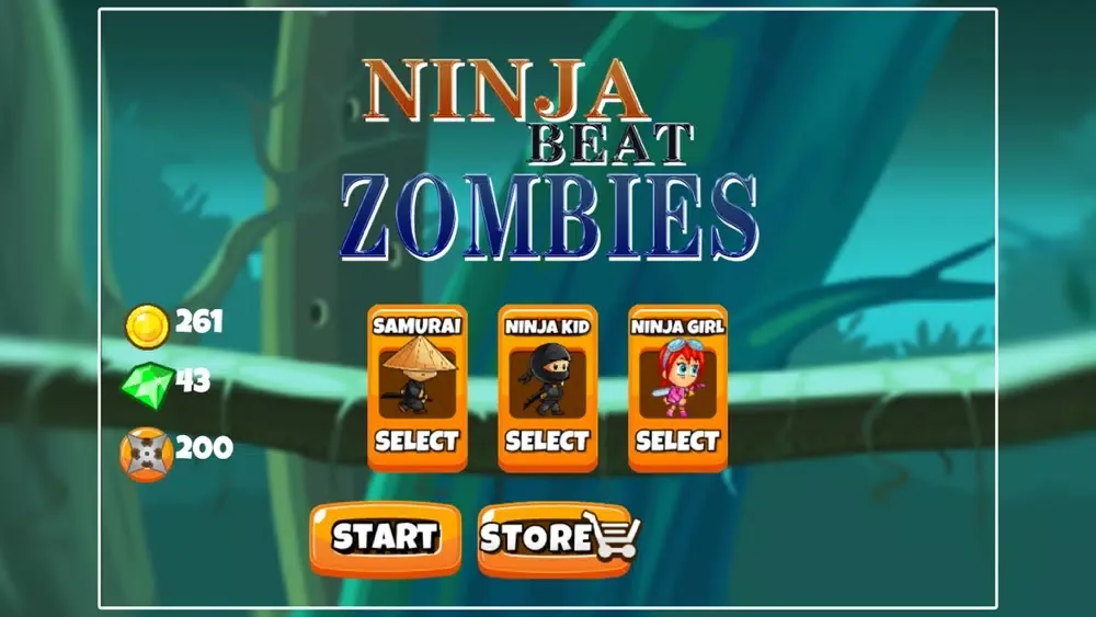 صور Ninja beat zombies