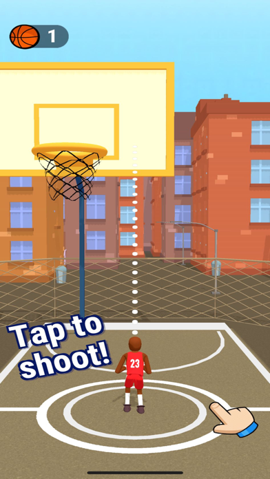 Tangkapan layar Basketball Run - 3D