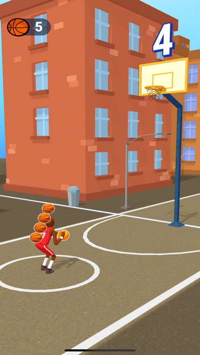 Tangkapan layar Basketball Run - 3D