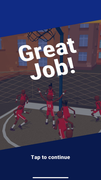 Tangkapan layar Basketball Run - 3D