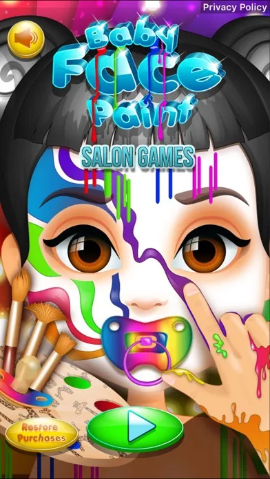 Baby Face Paint Salon Games應用截圖