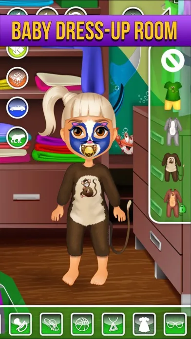 Baby Face Paint Salon Games應用截圖