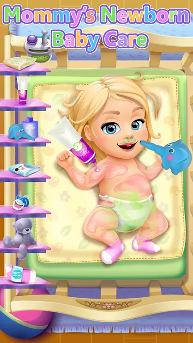 Capturas de tela do Baby Girl Care Story - Family & Dressup Kids Games