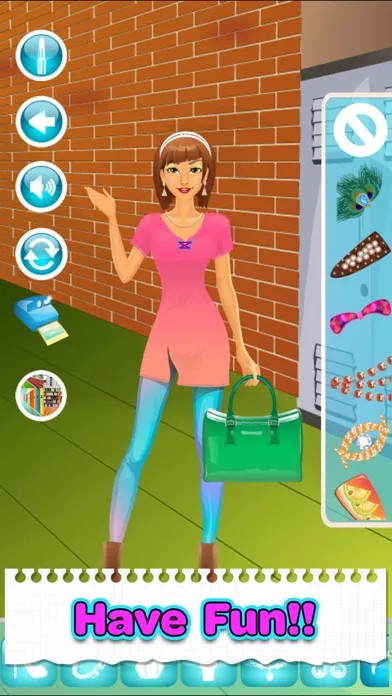 Back To School Makeup Games應用截圖