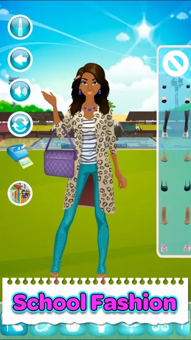 Back To School Makeup Games應用截圖