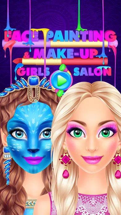 Tangkapan skrin Face Painting & Makeup Girls Party Salon - Kid Spa
