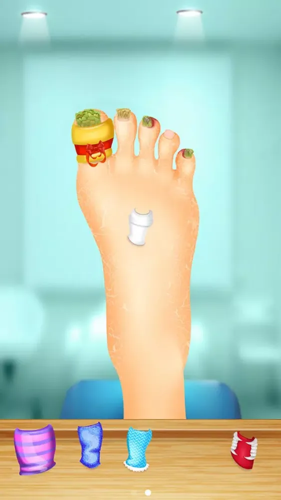 Capturas de tela do Foot Doctor - Kids Hospital & Salon Games