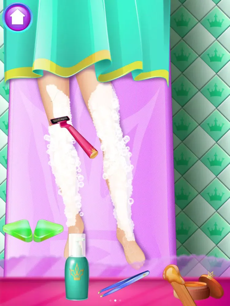 Girls Shaving Salon - Leg and Arm Shave iPad  سکرین شاٹس