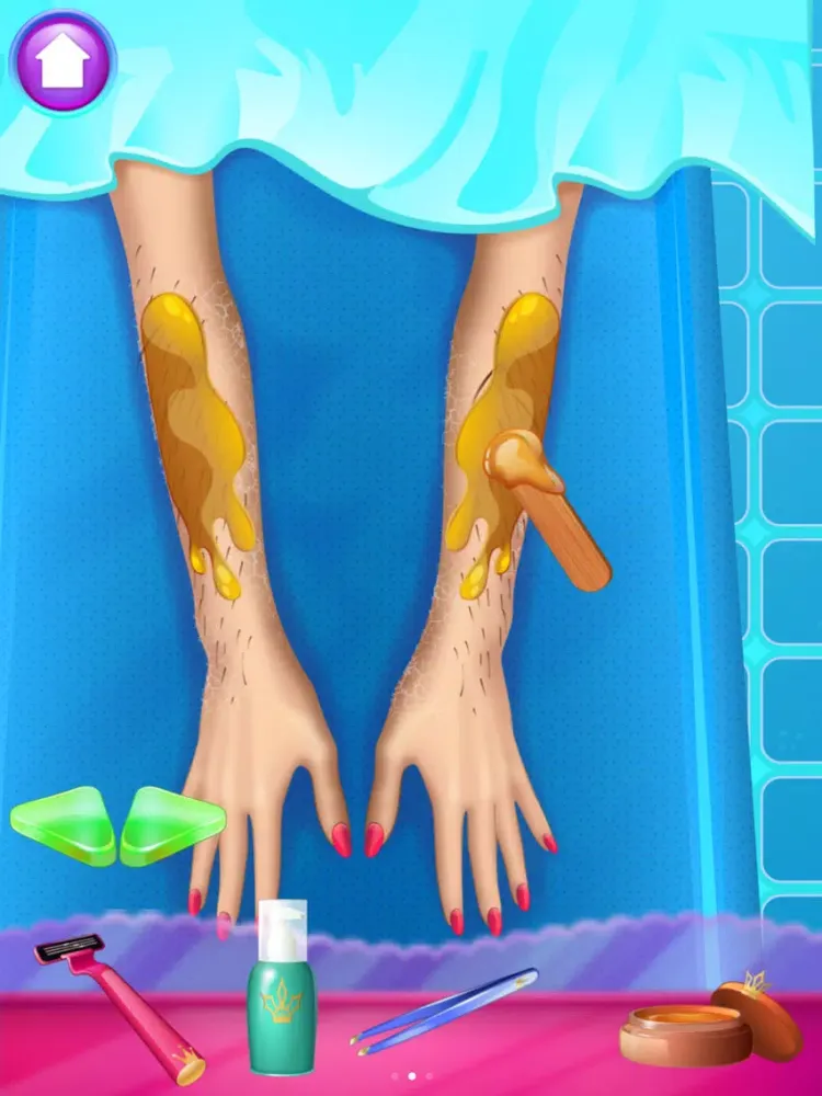 Girls Shaving Salon - Leg and Arm Shave iPad  سکرین شاٹس