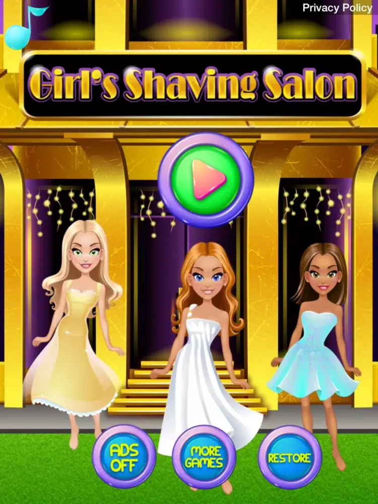 Girls Shaving Salon - Leg and Arm Shave iPad  سکرین شاٹس