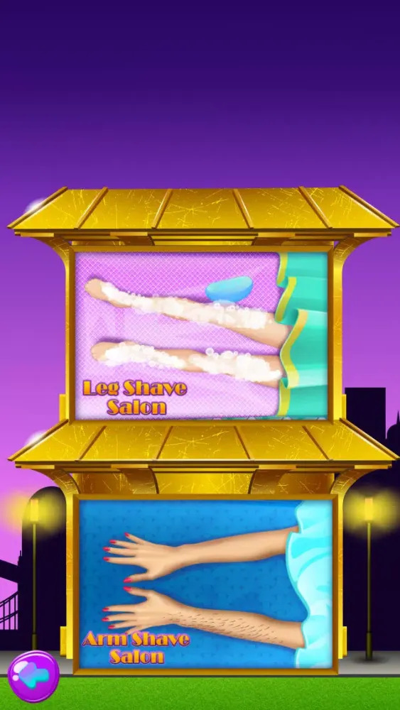 Girls Shaving Salon - Leg and Arm Shave سکرین شاٹس