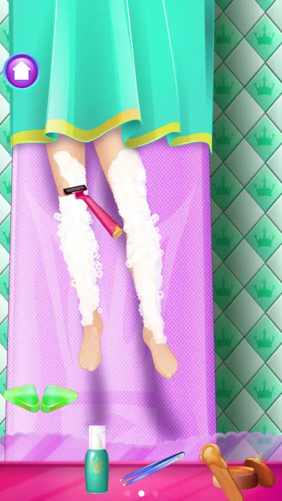 Girls Shaving Salon - Leg and Arm Shave سکرین شاٹس