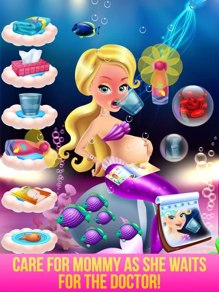 Zrzuty ekranu Mermaid Baby Hospital - Crazy Doctor Salon & Spa iPad 