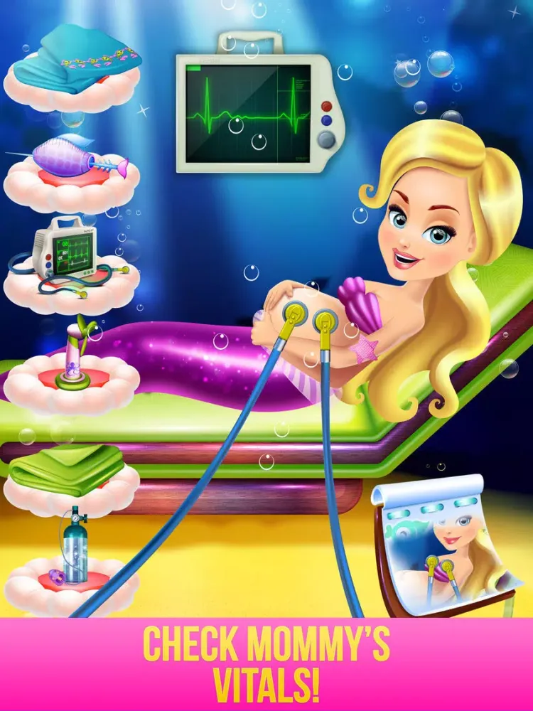 Zrzuty ekranu Mermaid Baby Hospital - Crazy Doctor Salon & Spa iPad 