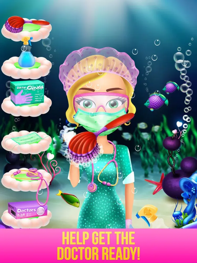 Zrzuty ekranu Mermaid Baby Hospital - Crazy Doctor Salon & Spa iPad 