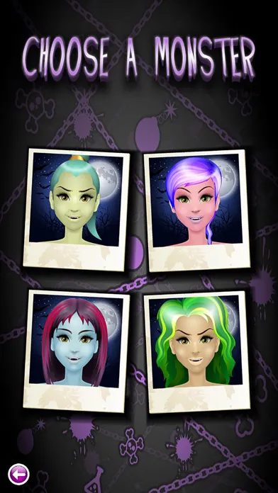 Monster Makeup - Kids Games & Girls Dressup Salon应用截图