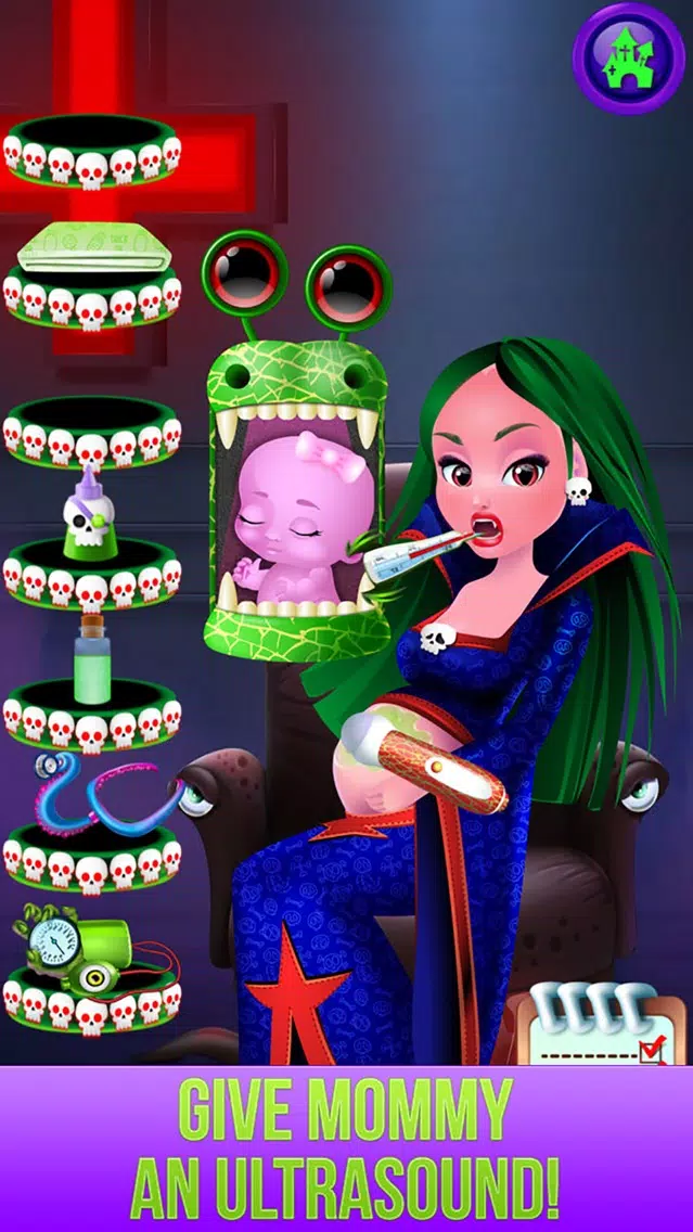Monster's New Baby - Kids Halloween Salon Games 스크린샷