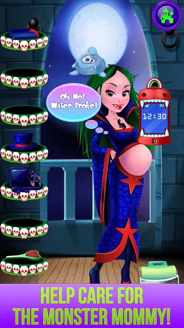 Monster's New Baby - Kids Halloween Salon Games 스크린샷