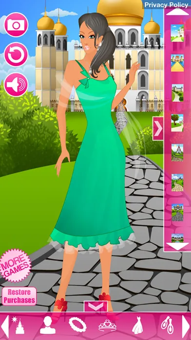 Screenshot di Dress-Up Princess - Dressup, Makeup & Girls Games