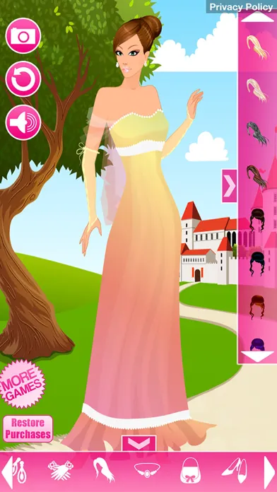 Screenshot di Dress-Up Princess - Dressup, Makeup & Girls Games