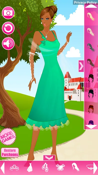 Screenshot di Dress-Up Princess - Dressup, Makeup & Girls Games