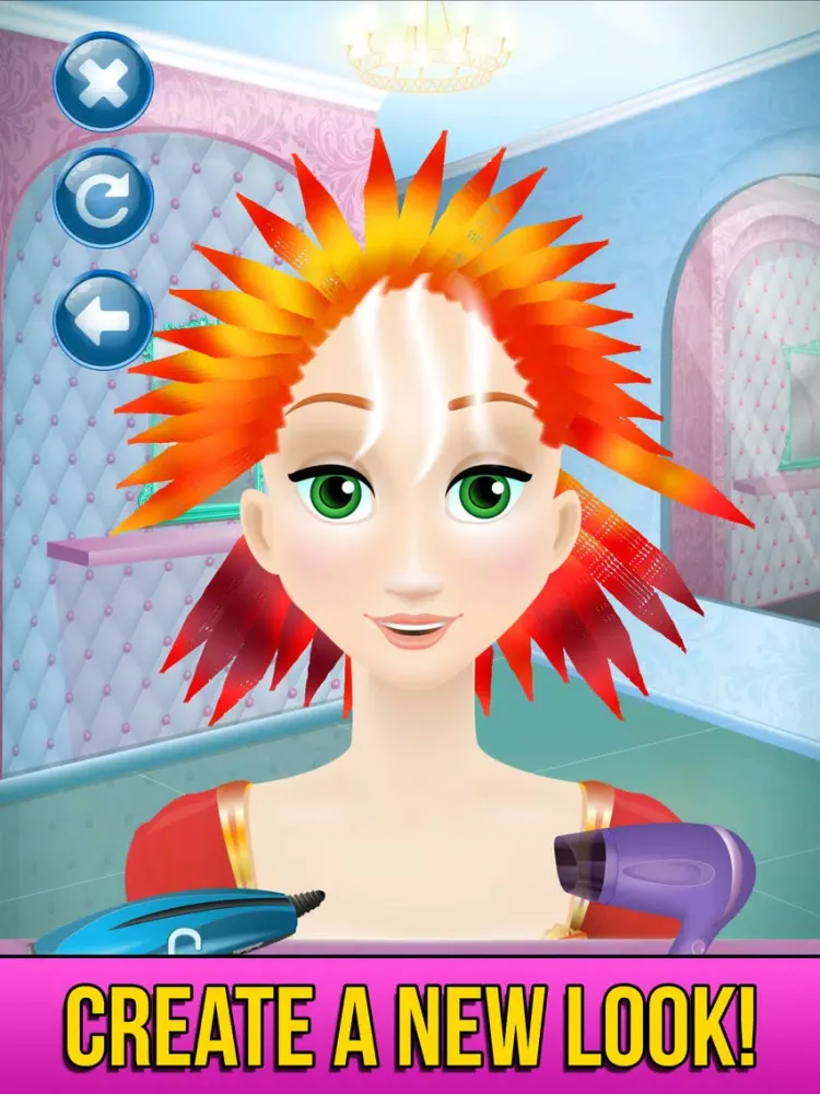 Princess Haircuts iPad  スクリーンショット