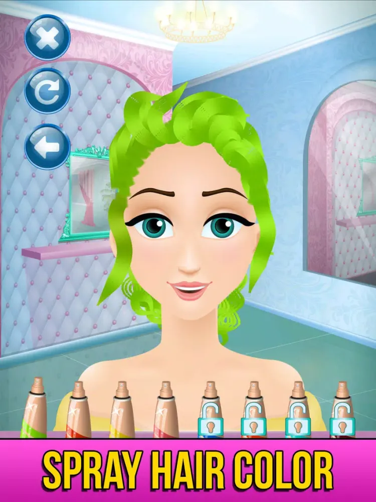 Princess Haircuts iPad  スクリーンショット