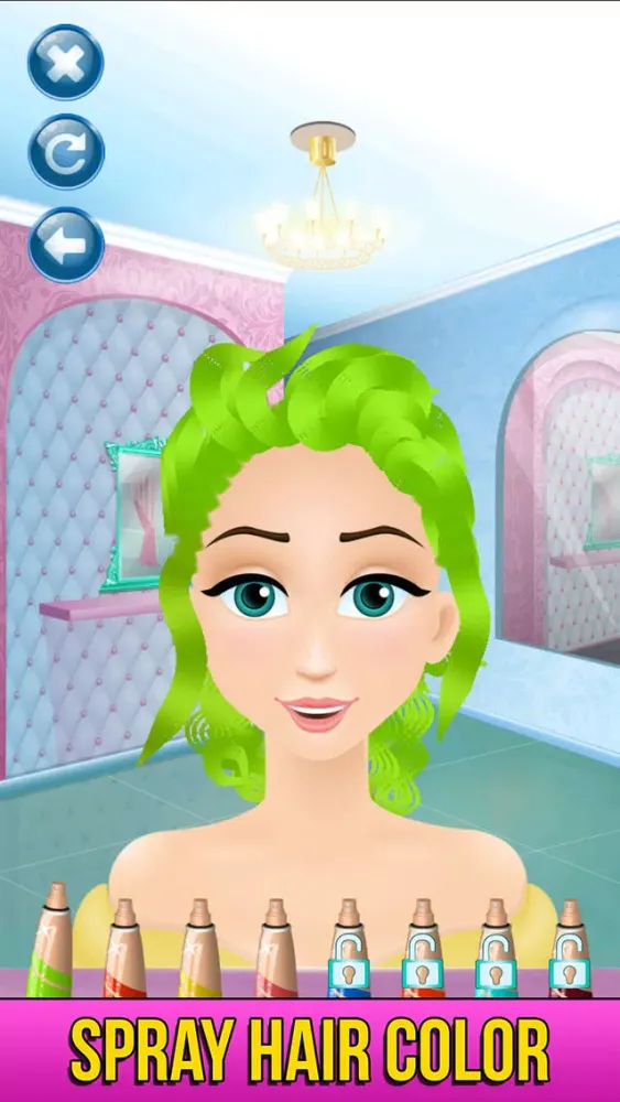 Princess Haircuts スクリーンショット