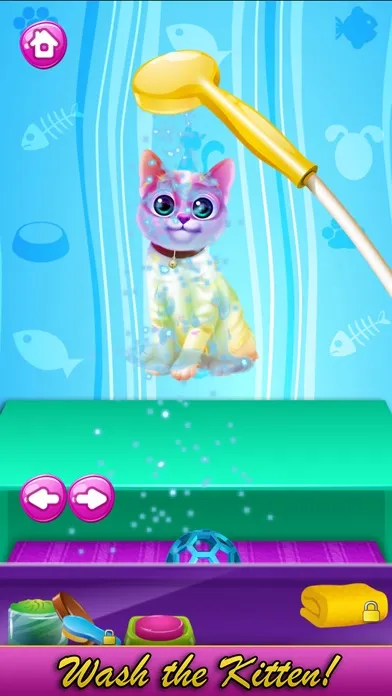 Capturas de tela do Rainbow Princess Hair Salon
