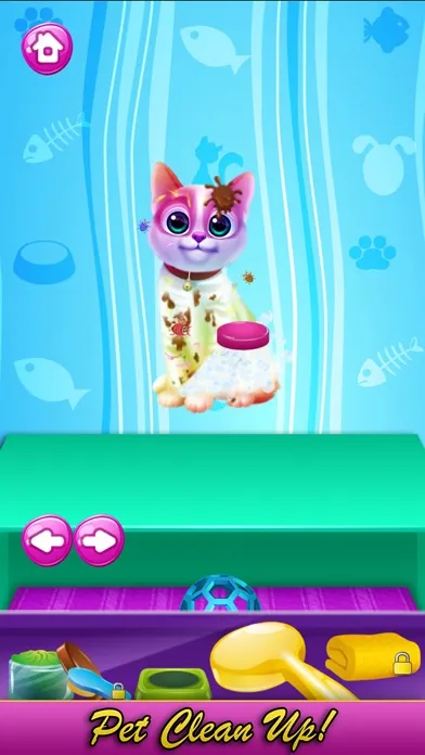 Capturas de tela do Rainbow Princess Hair Salon