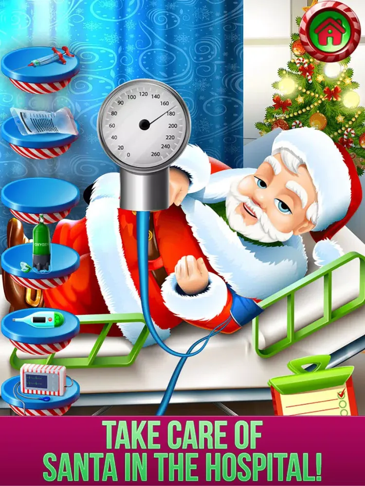 تصاویر Santa Ambulance Rescue - Kids Christmas Games iPad 